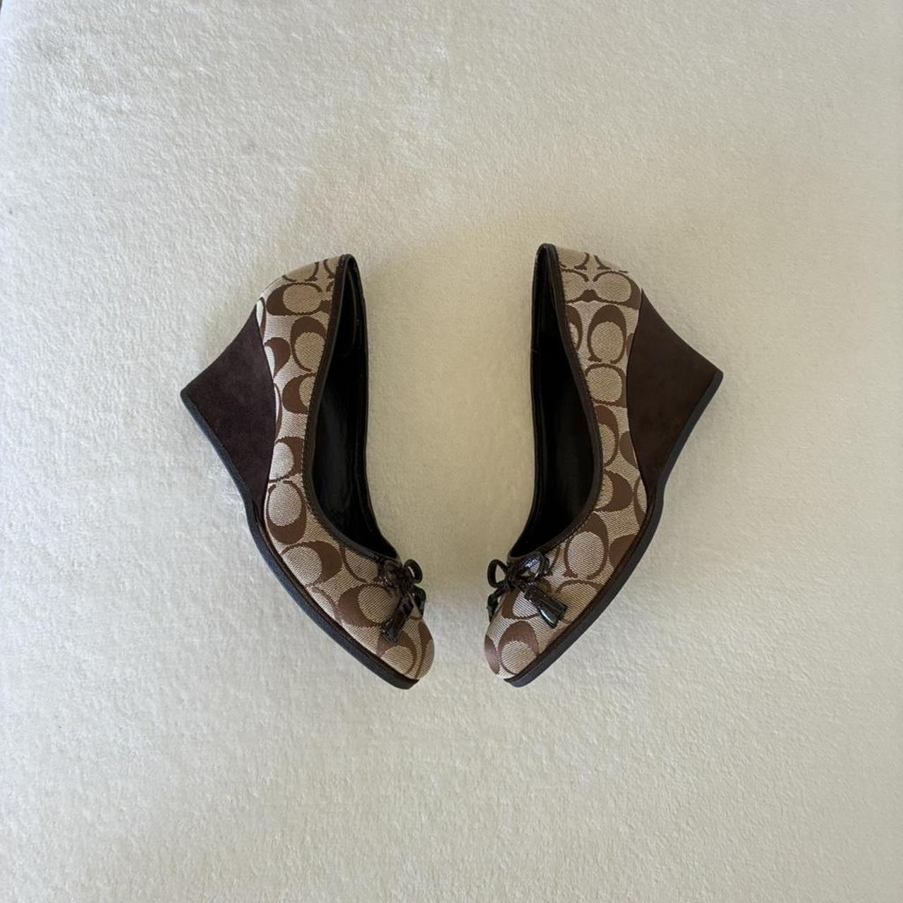 Vintage Brown Wedges