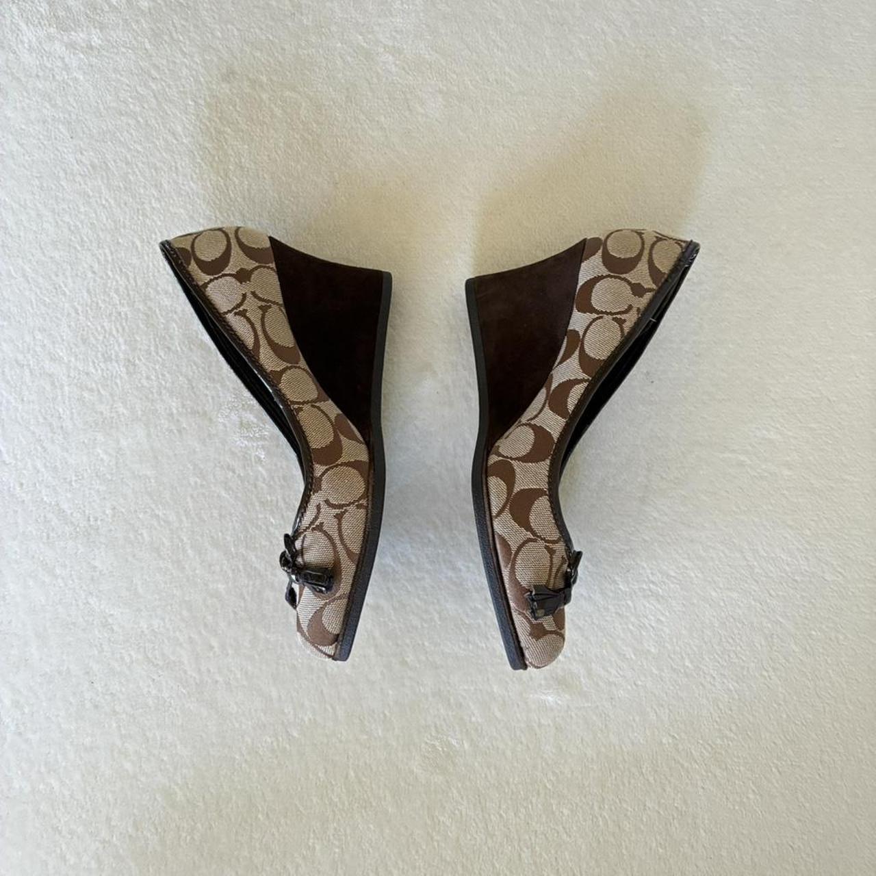 Vintage Brown Wedges